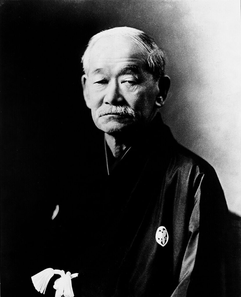Portrait von Jigor Kano dem Erfinder des Judo